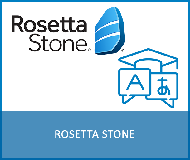 ROSETTA STONE - Expand your global opportunities by learning a new language! Rosetta Stone is one of the market leader in online language learning and offers courses from A1 to B1 in 24 different languages, including all official UN languages. The platform creates an intuitive and engaging environment, building the four key skills Speaking, Writing, Reading and Listening in a highly interactive approach via web browser or the app.