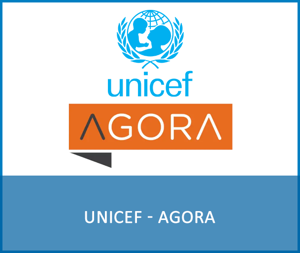 UNICEF - AGORA - UNICEF's Global Hub for learning and development. Its supports capacity building and career development through learning opportunities open to the general public.