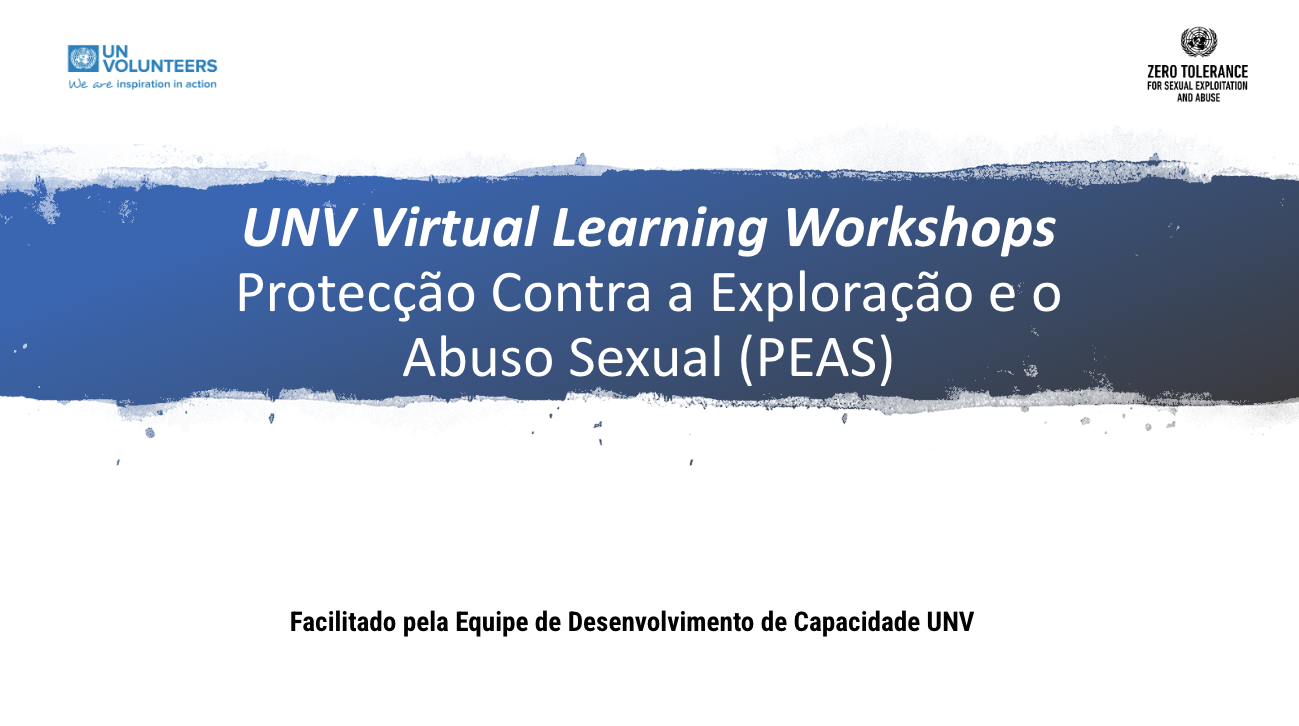 Protecção Contra a Exploração e o Abuso Sexual (PEAS)