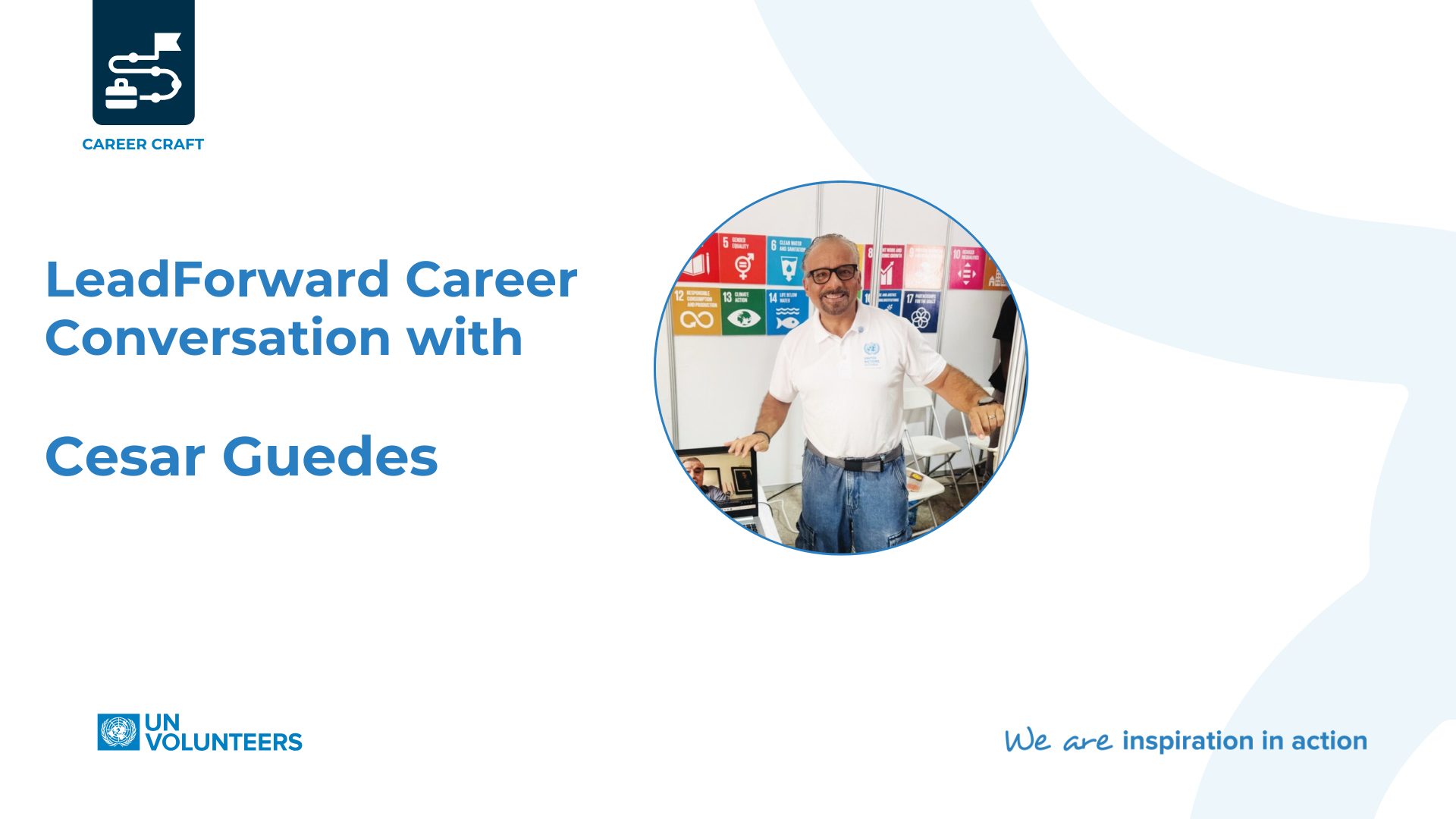 LeadForward Masterclass Cesar Guedes, former UNODC Representative