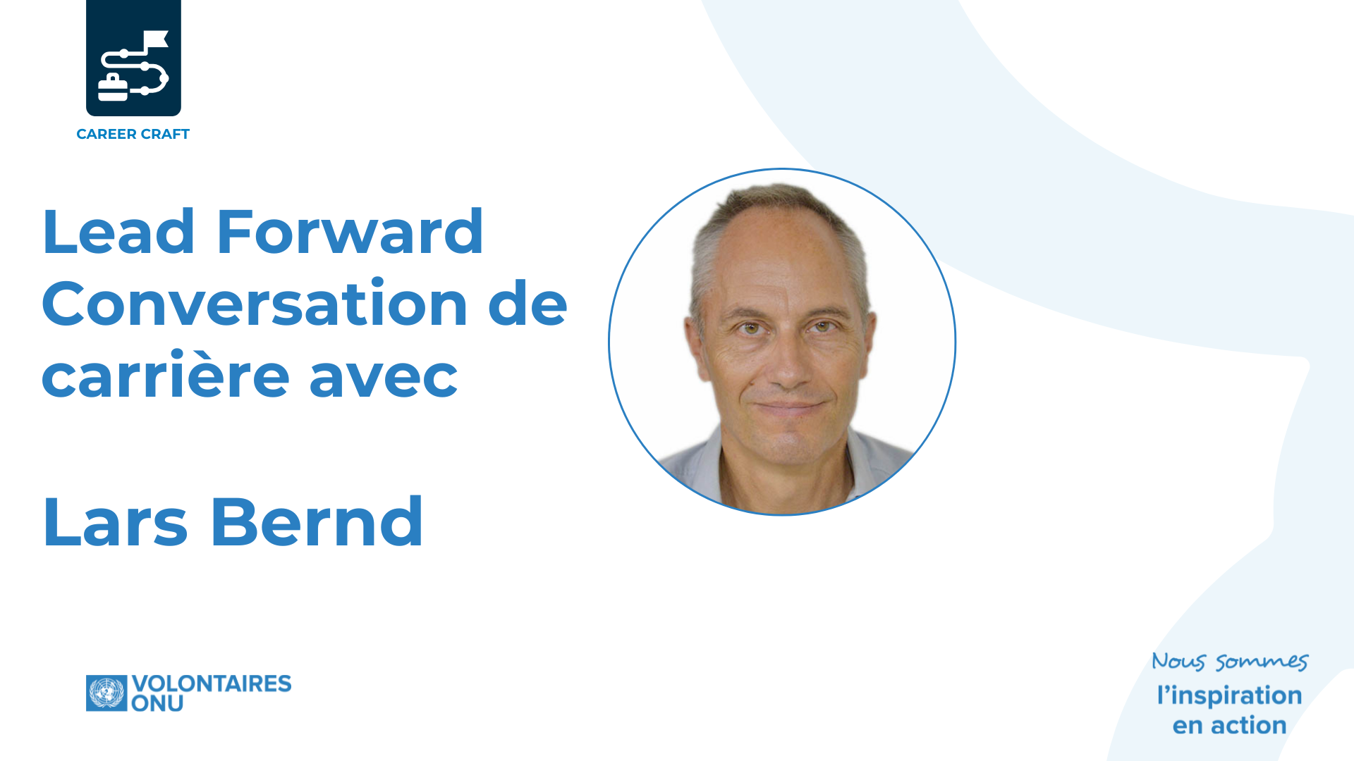 LeadForward Masterclass avec Lars Bernd, Manager et conseiller principal ONU
