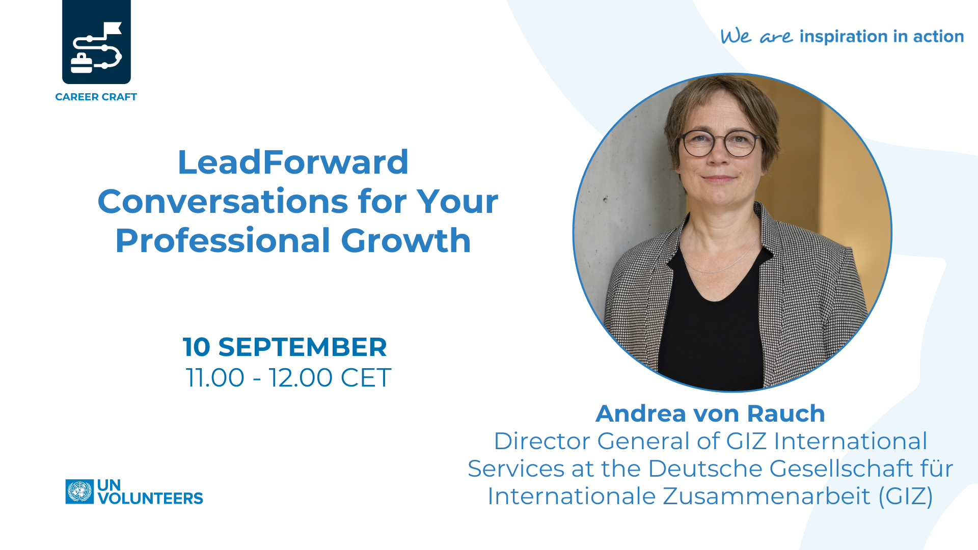 LeadForward with Andrea von Rauch Head of International Services - GIZ