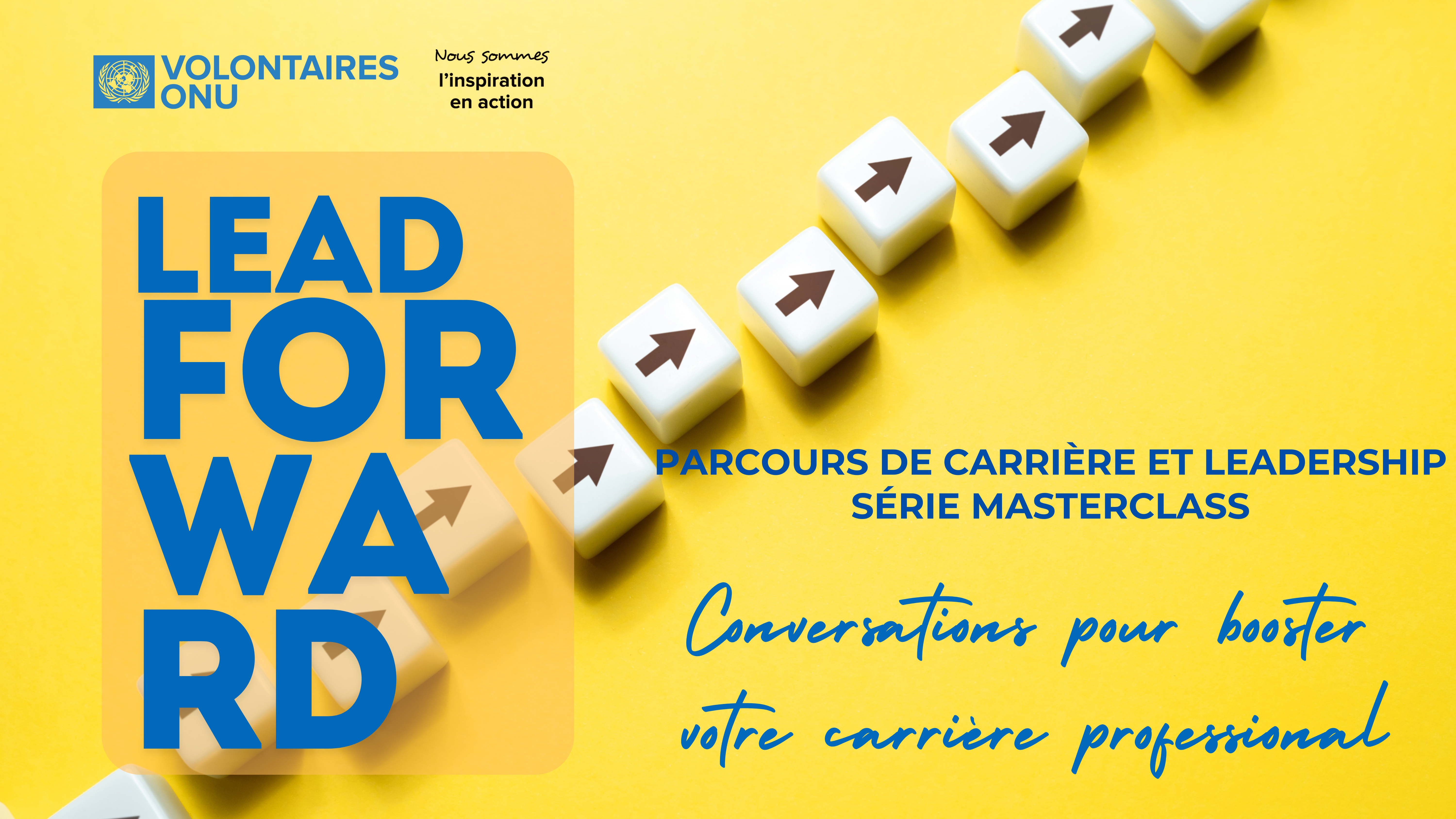 LeadForward Masterclass, échanges et conversations pour booster votre carrière
