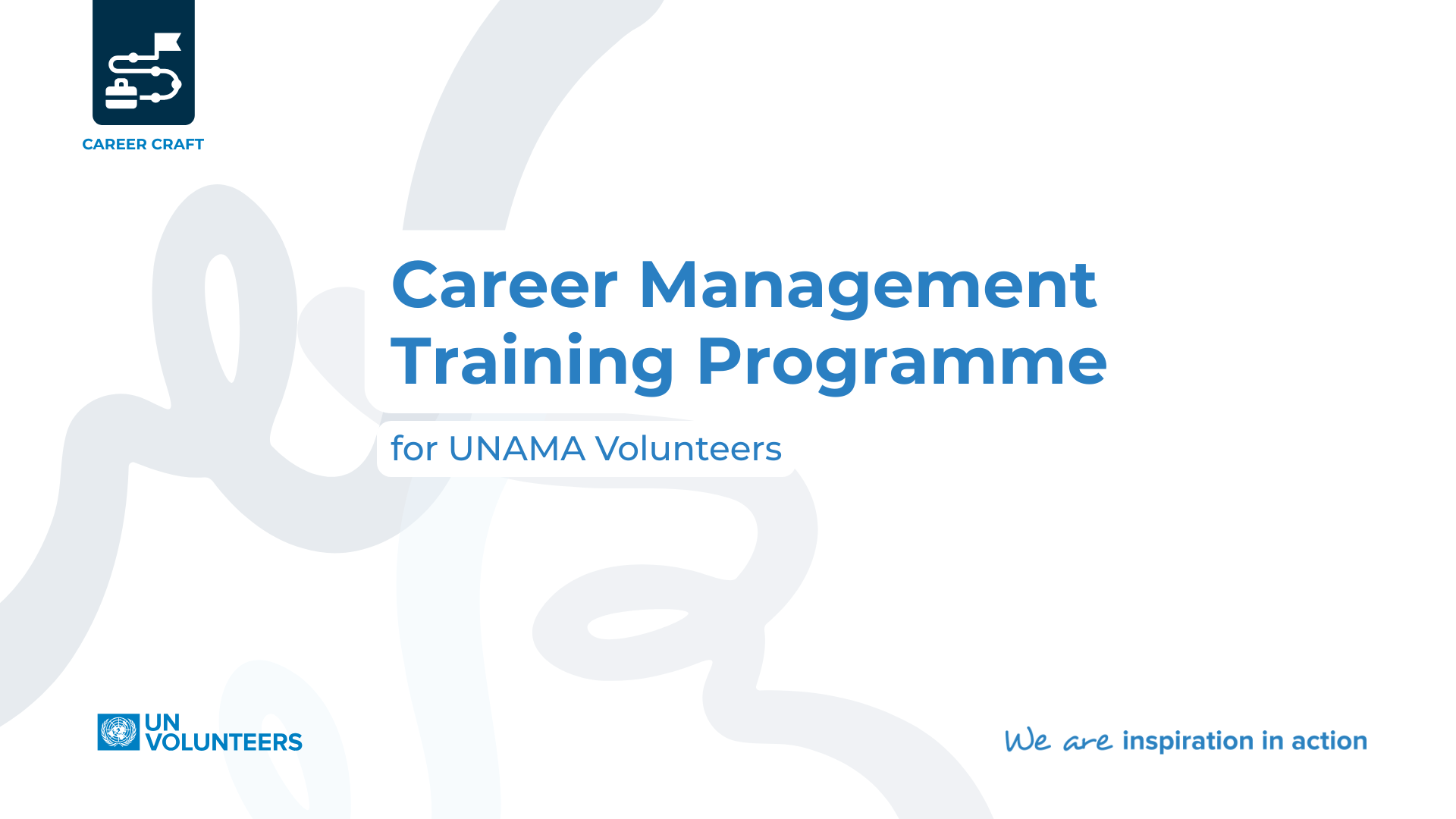 Career Management Programme UNAMA Volunteers 2026